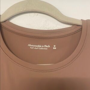 Abercrombie & Fitch Tan A&F Collection Tee